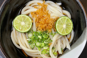 すだちぶっかけうどん大