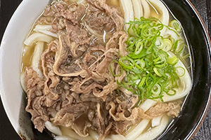 肉うどん大